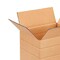 250 Pack Eco Friendly Multi Depth Corrugated Mailing Boxes Durable Packaging Cartons 10 x 8 x 8 Inch